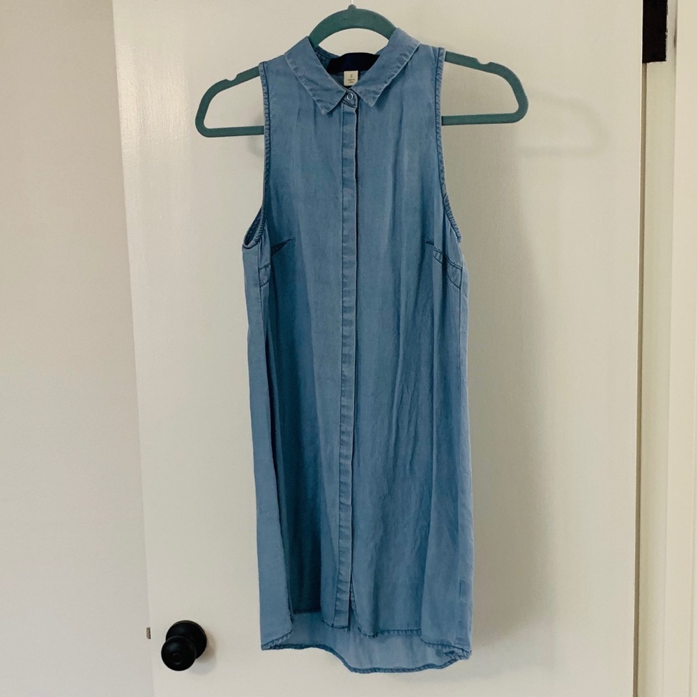Denim Sleeveless Dress